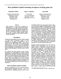 How qualitative  spatial  reasoning  can  improve...