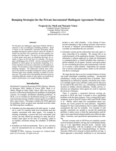 Bumping Strategies for the Private Incremental Multiagent Agreement Problem