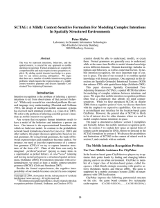 SCTAG: A Mildly Context-Sensitive Formalism For Modeling Complex Intentions
