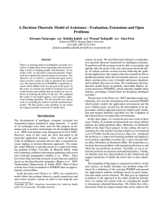 A Decision-Theoretic Model of Assistance - Evaluation, Extensions and Open Problems