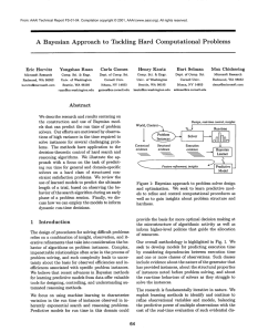 A Bayesian  Approach  to  Tackling  Hard... Henry  Kautz Max  Chickering Eric  Horvitz