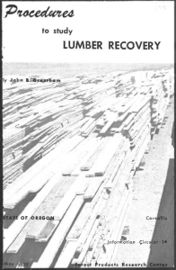 LUMBER RECOVERY to study