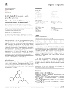 1-(3,5-Diethyl-1 H-pyrazol-1-yl)-3- Experimental