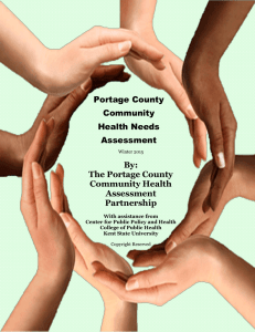 Portage County Community Health Needs Assessment