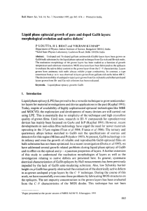 Liquid phase epitaxial growth of pure and doped GaSb layers: