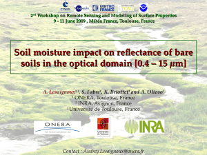 2 Workshop on Remote Sensing and Modeling of Surface Properties
