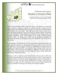 Sustain a Greener Ohio  Collaborative Success Stories: