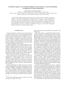 Dynamical response of an excitatory-inhibitory neural network to external stimulation: