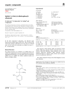 Methyl 2,2-bis(2,4-dinitrophenyl)- Experimental