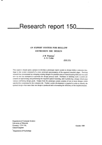 -Research report 150 DIE