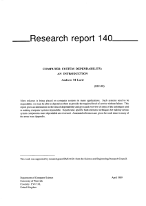 --Research report 140 AN