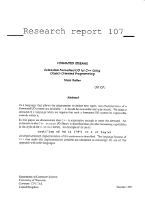 report. Research L07 -