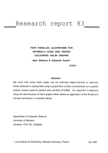 report Research B3 .