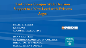 Tri-C takes Campus Wide Decision Argos