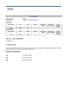 Kit Summary Product Code(s) Product name Z-VAD-FMK