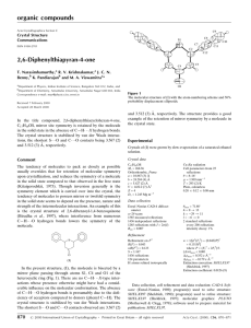 organic compounds 2,6-Diphenylthiapyran-4-one