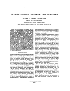 Bit  and  Co-ordinate  Interleaved  Coded Modulation