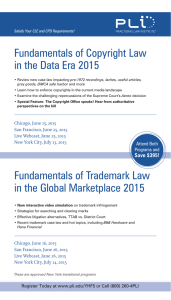 Fundamentals of Copyright Law in the Data Era 2015