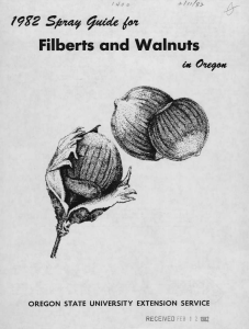 Filberts and Walnuts 19Z2 Sptay $uccU (o* OneyoH ////i?
