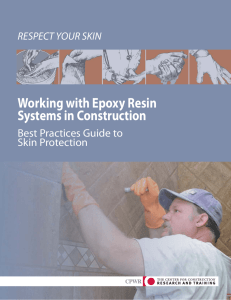 Working with Epoxy Resin Systems in Construction Best Practices Guide to Skin Protection