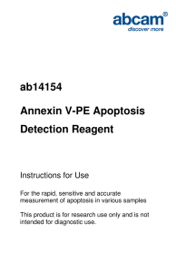 ab14154 Annexin V-PE Apoptosis Detection Reagent
