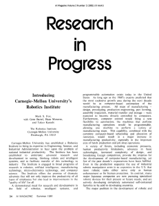 Research Progress Introducing