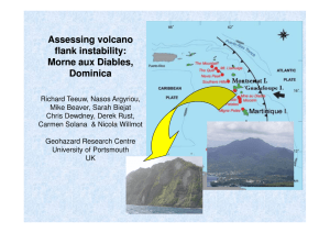 Assessing volcano flank instability: Morne aux Diables,