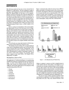 This  Fall  issue marks  the  first ... Figure  1 summarizes  the results of  a...