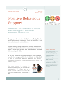 Positive Behaviour Support