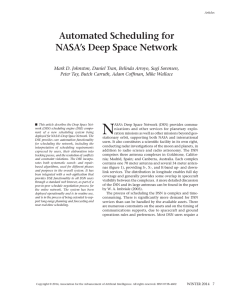 Automated Scheduling for NASA’s Deep Space Network