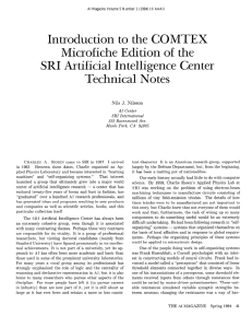 Introduction to  the  COMTEX