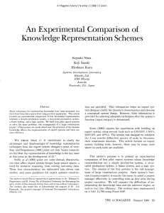 An  Experimental  Comparison  of Kiyoshi  Niwa