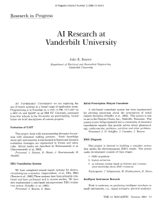 AI  Research  at Vanderbilt  University