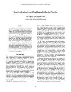 Balancing Exploration and Exploitation in Classical Planning