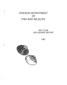 -a.. OREGON DEPARTMENT OF FISH AND WILDLIFE