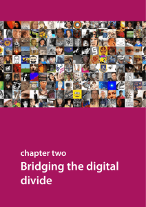 Bridging the digital divide chapter two Statistical Annex