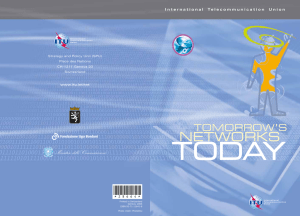 TODAY *28664* NETWORKS TOMORROW’S