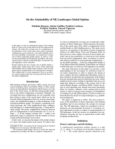 On the Attainability of NK Landscapes Global Optima