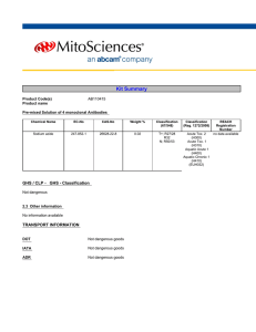 Kit Summary Product Code(s) Product name Pre-mixed Solution of 4 monoclonal Antibodies