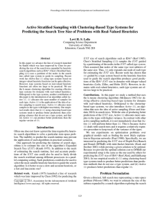 Active Stratified Sampling with Clustering-Based Type Systems for