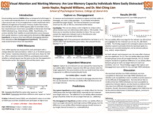 Visual Attention and Working Memory: Are Low Memory Capacity Individuals...