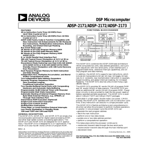 a DSP Microcomputer