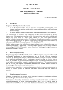 REPORT  ITU-R  M.760-3 Link power budgets for a maritime