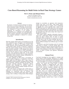 Case-Based Reasoning for Build Order in Real-Time Strategy Games