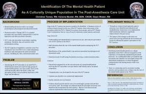 Identification Of The Mental Health Patient