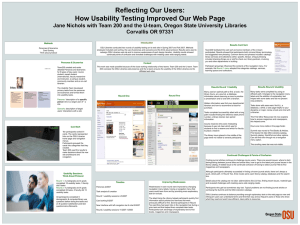 Reflecting Our Users: How Usability Testing Improved Our Web Page