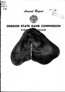 &gt;40044€ Reitole OREGON STATE GAME COMMISSION