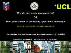 Why do only some arms recover? OR