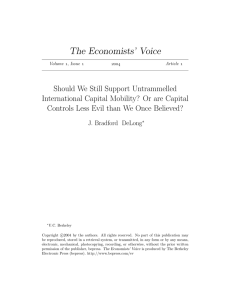 The Economists’ Voice