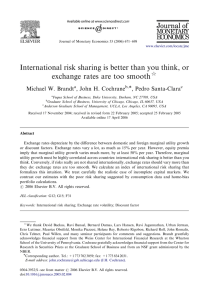 International risk sharing is better than you think, or